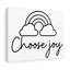 Choose Joy - Wrapped Canvas Print