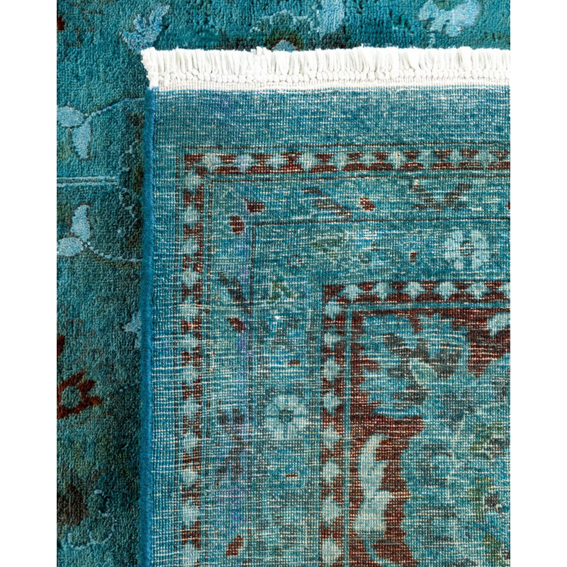 Fine Vibrance One-of-a-Kind 9' 2" X 12' 5" Hand Knotted Area Rug