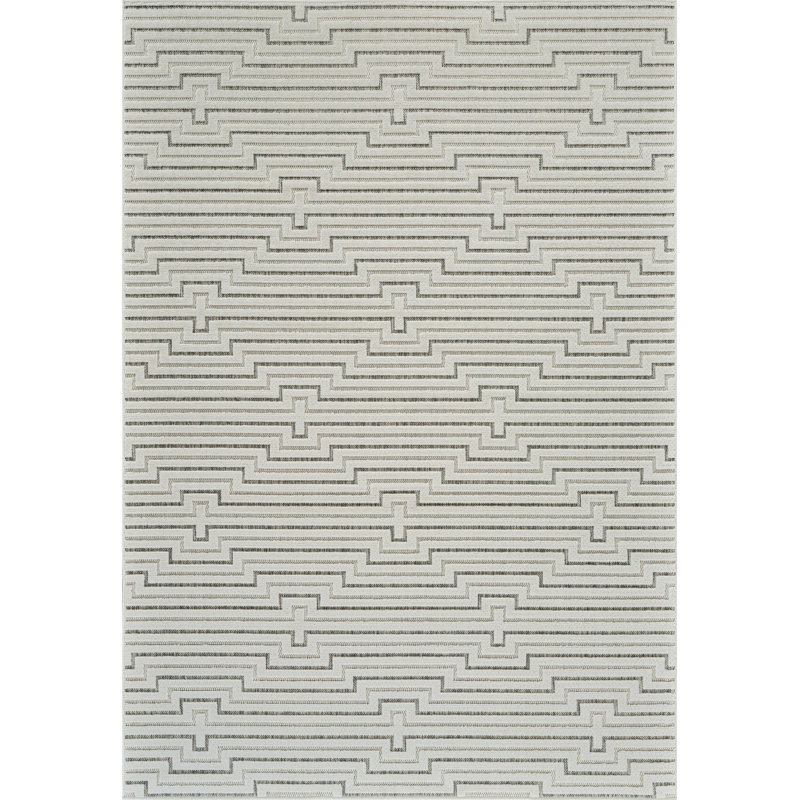 Tapis intérieur crème / beige à motif géométrique crème / beige 5 pi x 7 pi (5 pi 3 po x 7 pi 1 po) Tapis de salon, chambre à coucher, salle à manger et cuisine