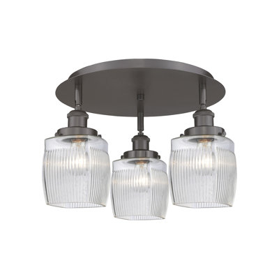 Keenan Glass Flush Mount