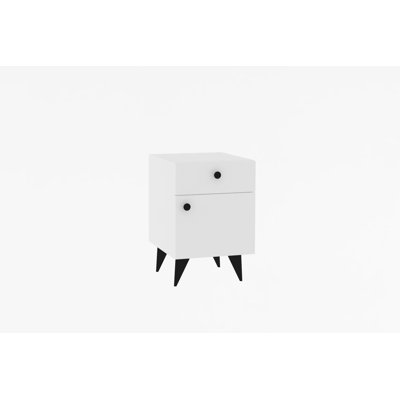 Klarisa 40 cm W Bedside Table