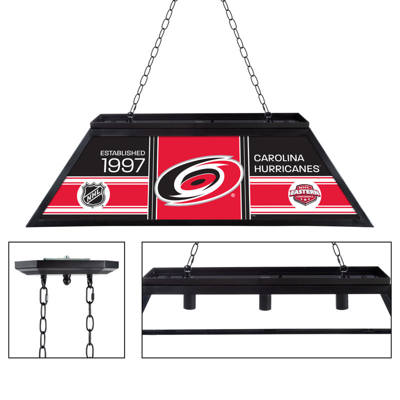 Luminaire pour table de billard Carolina Hurricanes