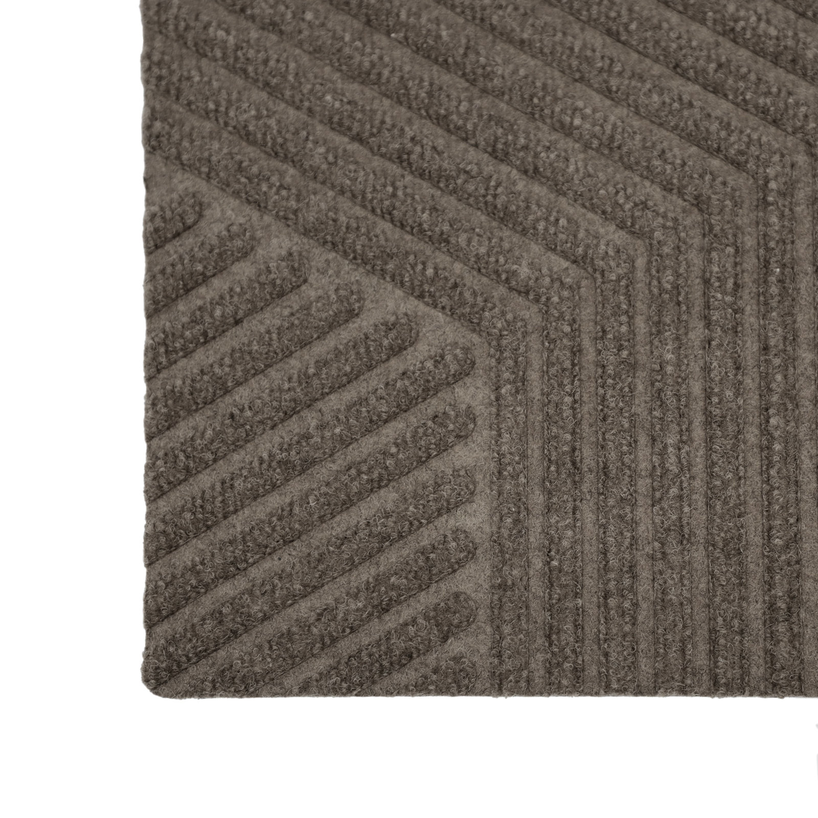 WaterHog Luxe Zephyr Non-Slip Doormat, 21.5" W x 35" L, Greige