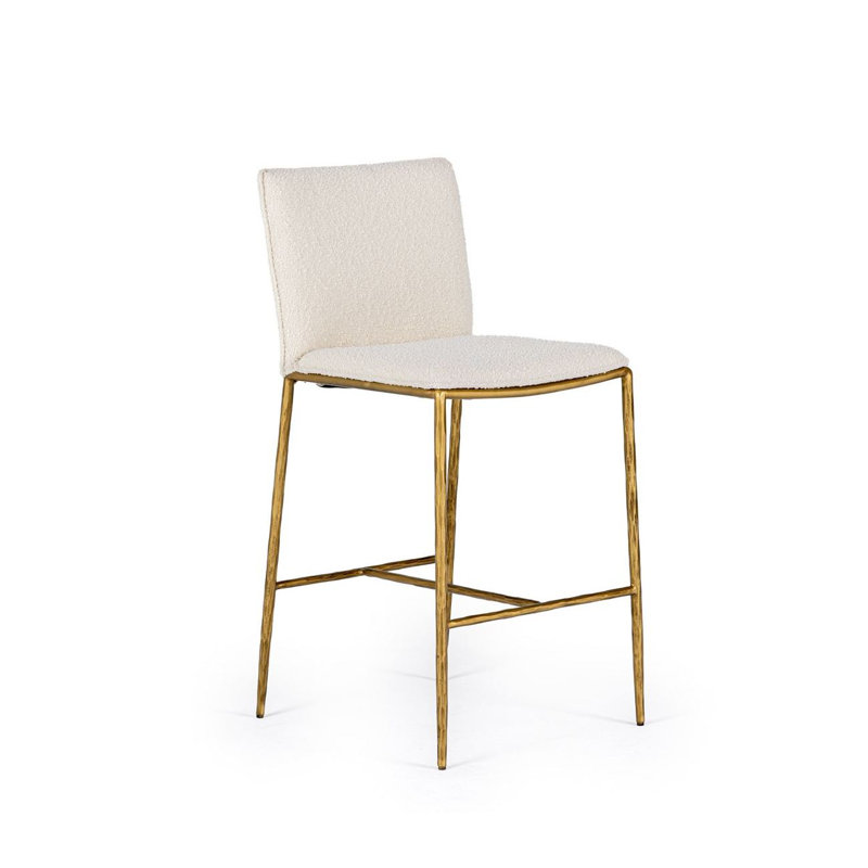 Ovando 26" Counter Stool, Off-White