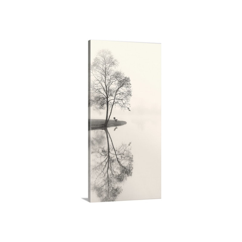 Tranquil Morning par Nicholas Bell - reproduction de photo, H 36 po x l 18 po x P 1,5 po, Toile