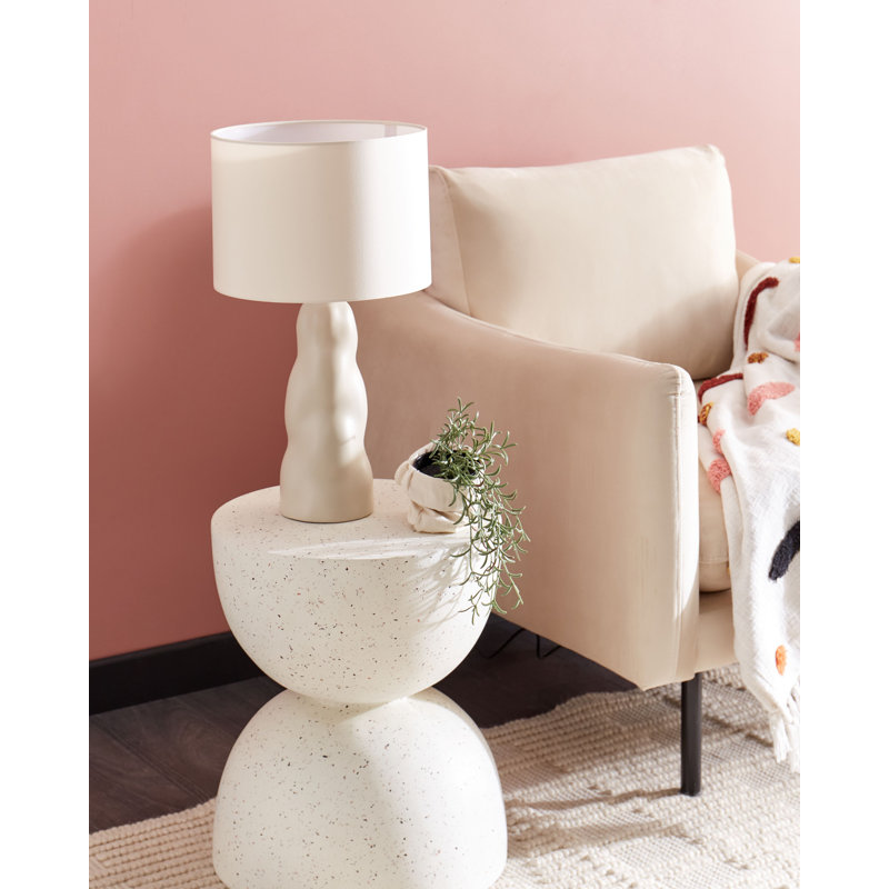 Cirila Beige Table Lamp, Beige