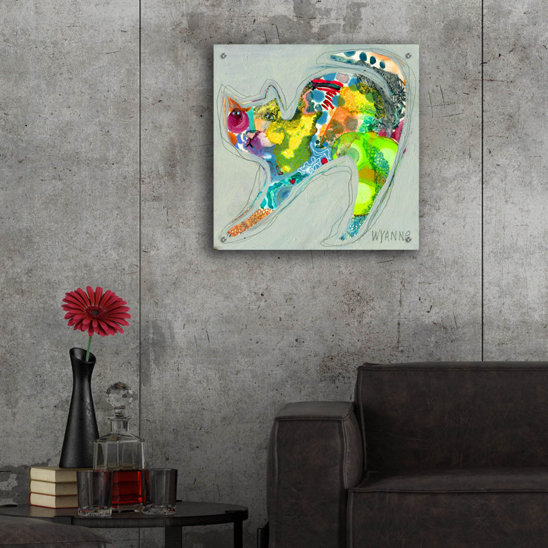 " Not Me " by Wyanne, 24" H x 24" W x 0.2" D