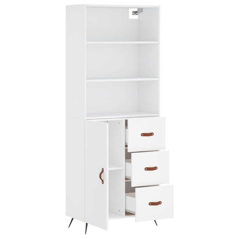 Schuylerville 69.5cm Sideboard, White