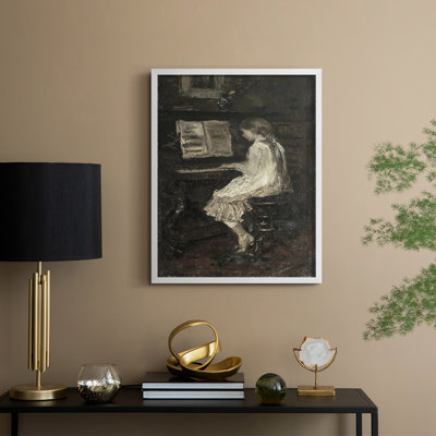 «Vintage Animal Print» XXXI, reproduction encadrée - bois massif