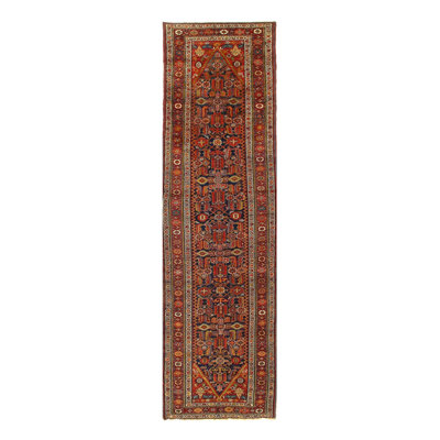 Wistrup Oriental Area Rug in Rust
