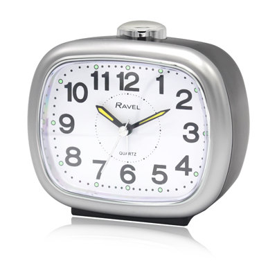 Quartz movement / Crystal Alarm Tabletop Clock