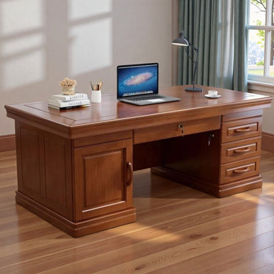 Rectangular office desk