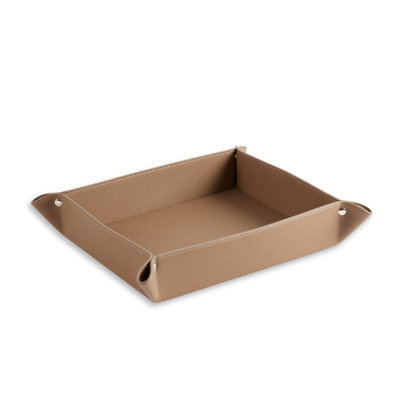 Plateau en cuir Elisea