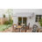 8' X 7' Retractable Sunshade Awning For The Patio With Easy Crank Design & Hardware Included, Gray-125181367-125181374