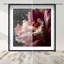 Velvet Labellum Shadowbox Floral & Botanical Print by Oliver Gal, Black Frame, 12 x 12-1485351364-1485351371