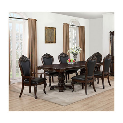 Lohey 7-pcs Dining Table Set