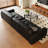 Black Minimalist Creative Casual Sofa-109723302