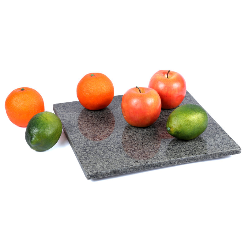 Planche à découper en granite creative home, l 12 po x L 12 po, Carrée