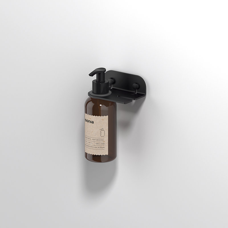 Strunk Soap Dispenser, Black