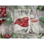 Couronne de cardinal d'hiver