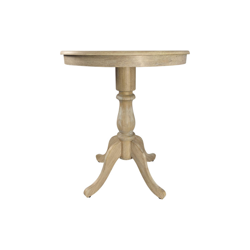 Table de chevet ronde classique noire 30 po, Rond 30 po