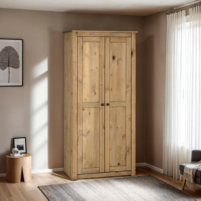 Tetteh 2 Door Wardrobe