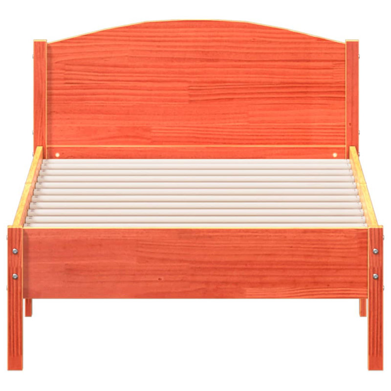 Jessamine Solid Wood Bed, Small Single (2'6)