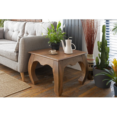 Ginger Solid Wood Four Leg Coffee Table