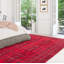 Tapis décoratif en laine de conception unique en laine noué à la main New Age de 6 pi 5 po x 9 pi 1 po Caveney