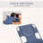 Folding Beach Lounge Chair with Face Hole and 5-Level Reclining-1614163218