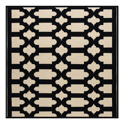 Machine Washable Trellis Gray Area Rug