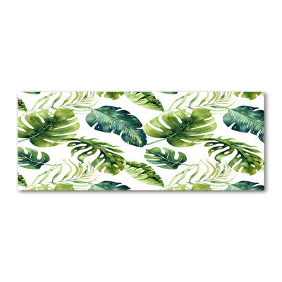 Tropical Leaves - No Frame Painting