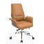 Fauteuil de direction ergonomique à haut dossier - Cuir végétalien de qualité supérieure avec structure synchro-inclinable et aluminium poli-1387523685