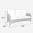 Outdoor Wicker Patio Sofa 3-seater-108300353-108300354