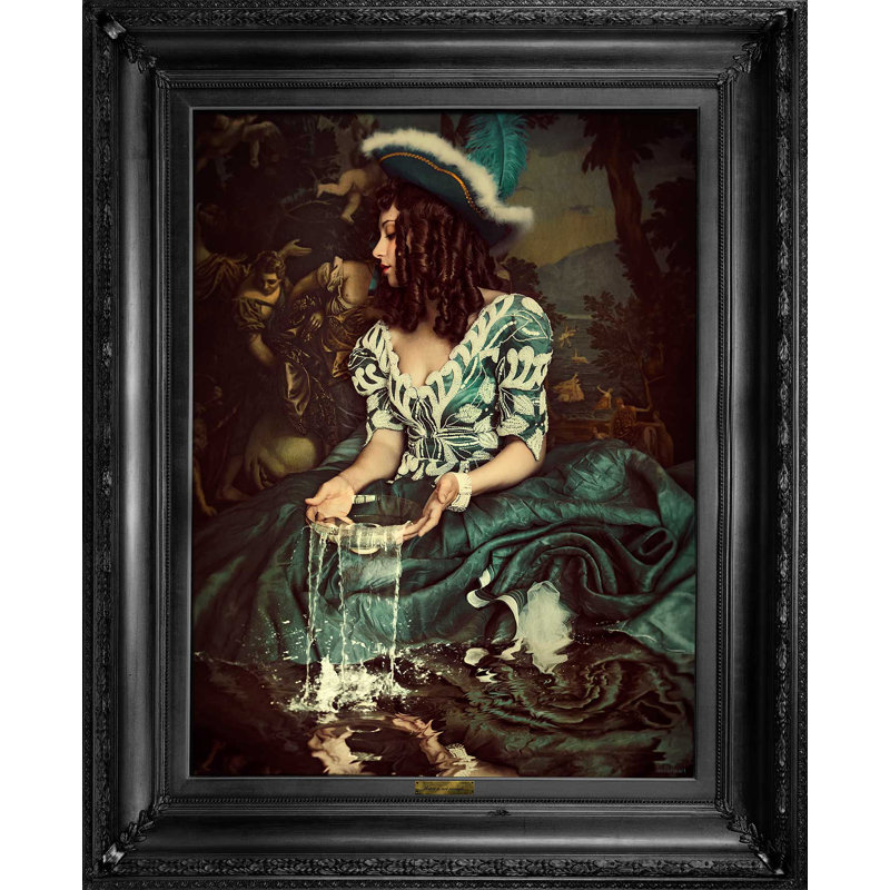 Water Is Not Enough... by Himitsuhana - Single Picture Frame Print on Canvas