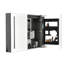Armoire à pharmacie 40 po x 30 po à DEL pour la salle de bain, miroir, brouillard, éclairage à intensité variable, 3 options de couleur, tablette ajustable avec loupe intégrée, armoire lumineuse pour la salle de bain, à intensité variable, aluminium