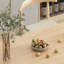 Table de salle à manger ovale en bois massif-627518219