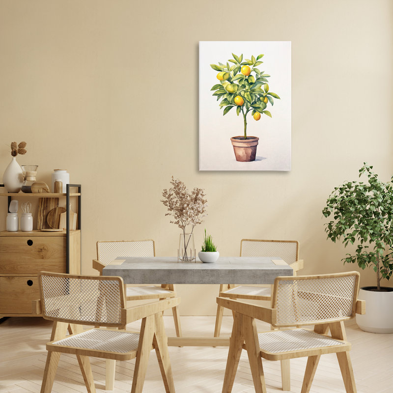 Toile d'agrumes, conception par Andrea Haase, H 24 po x l 16 po