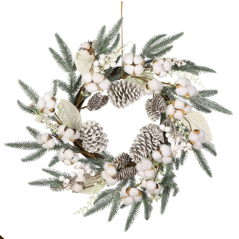 Handcrafted Faux 60cm Wreath