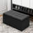 Tufted Storage Ottoman Upholstered End of Bed Footstool Storage Toy Box Footrest Footstool Organizer-91372687