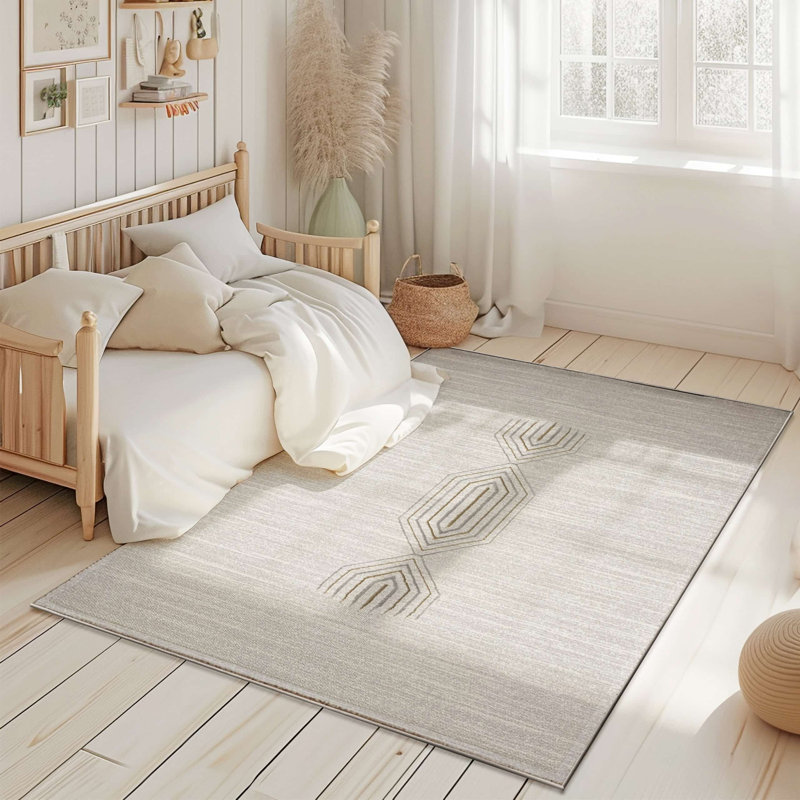 Tapis moderne moderne minimaliste abstrait 9 x 12 pour tapis de salon, Rectangle 9 pi 2 po x 12 pi 6 po