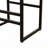 Hammed Leather Backless Side Chair-555350886