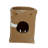 Heritage Natural Clay Light Cover With Turtle