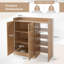 25 Pair Shoe Storage Cabinet