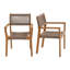 Chaise de salle à manger d'extérieur Bennett-112309282