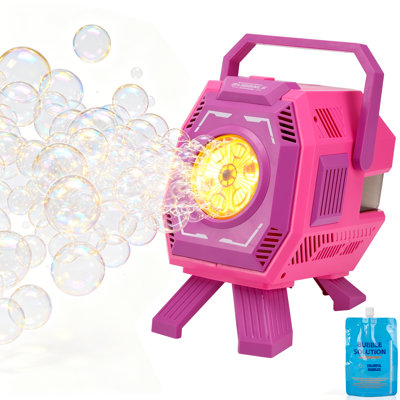 Bubble Party Machine Includes Lights Bubble Concentrate
