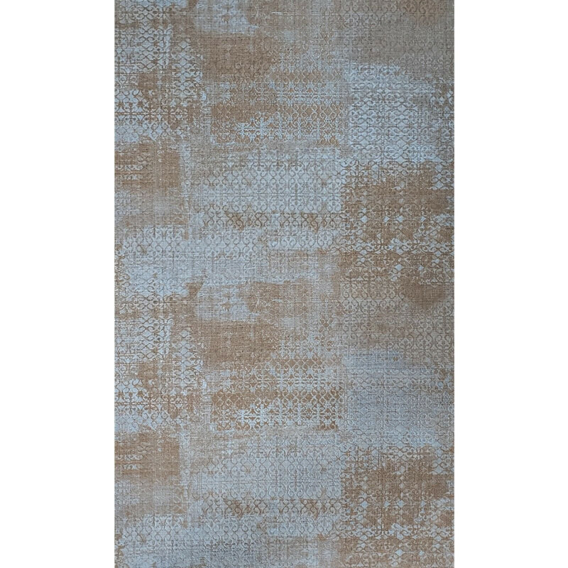 Bleu, gris, bronze, métallique, rétro, tapis, tapis, marocain texturé, papier peint 3D