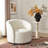 Cleaven 34" Wide Boucle Upholstered Swivel Barrel Chair-1430080930