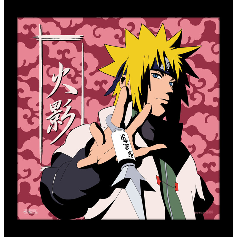 Naruto Classic - Minato, affiche encadrée 12 x 12