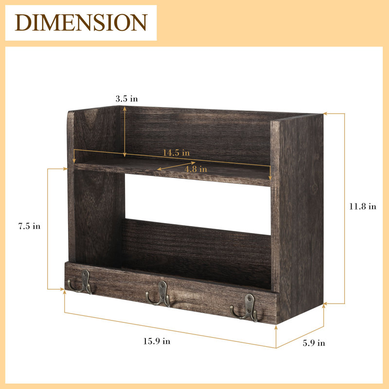 Accent Shelf with Towel Bar